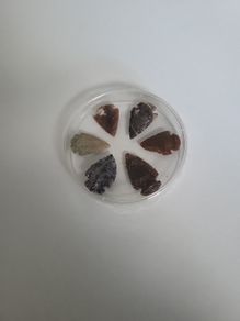 Indian arrow heads