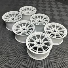 17 18" Inch Strom DSF55 Alloy Wheels 5x114.3 Nissan Silvia Skyline S14 S15 RX7 R32 R33 Lexus IS200