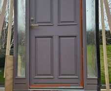 Scandinavian Pine Front Door Set