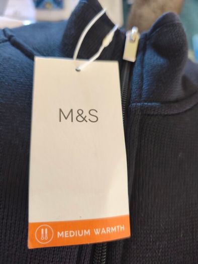M&S mens funnel neck Fleece XL Postage included