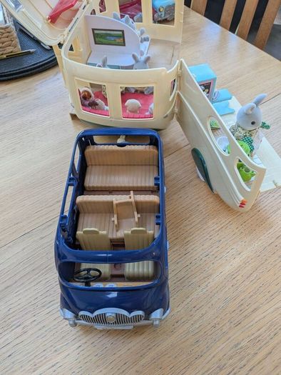 Sylvanian Car & caravan