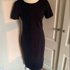 Boden size 12L black lined dress  NWOT