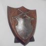 a small antique silver  golf plaque Image 2