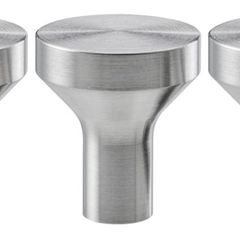 3 x Knob, stainless steel, 21 mm IKEA BAGGANAS brand new
