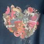 Leara Fashion stretchy navy blue top size UK16 EU44 Postage included Image 2