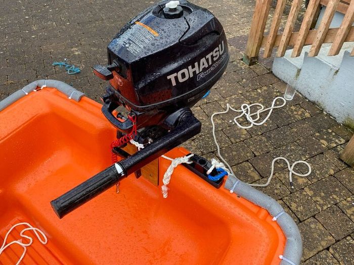 Tabur 2.5m boat with Tohatsu Outboard