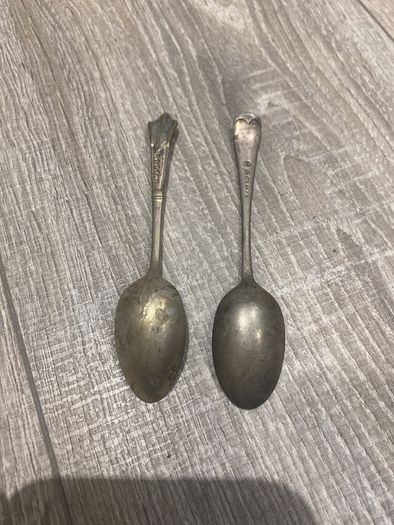 Vintage teaspoons