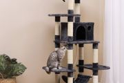 High quality Scratching post with hammock 154 cm  grey