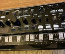 Korg Volca Kick Synthesizer & extras