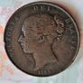 Great Britain. Uk Penny 1853 .queen Victoria Great Coin Image 4