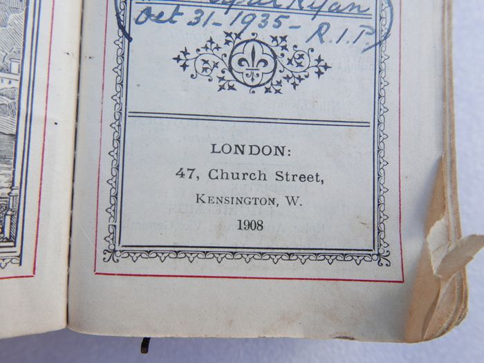 Vintage "Carmelite Manual" published in London in 1908
