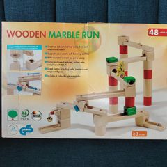 Wooden Marble Run