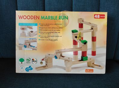 Wooden Marble Run
