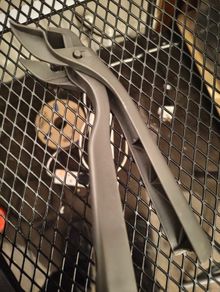 Camping skillet handle