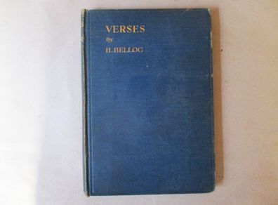 1911, Hilaire Belloc - Verses