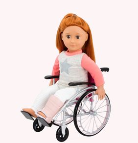 Our Generation Care Set with Foldable Wheelchair