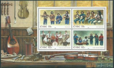 2008 Ireland Irish Music Commemorative Stamps Miniature Sheet Mint Never Hinged (MNH)