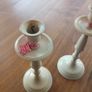 Laura Ashley Vintage Candle Sticks pair Image 2