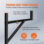 Truck Rack, 19-34inch Extendable Truck Ladder Rack, 38.6"-43.6" Adjustable Height, 250 lbs Capacity Steel Ladder Rack for Truck Image 6