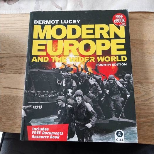 Leaving Cert Books- Modern History + Resource Book.
