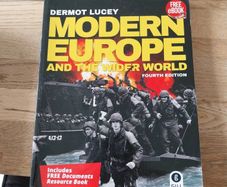 Leaving Cert Books- Modern History + Resource Book.