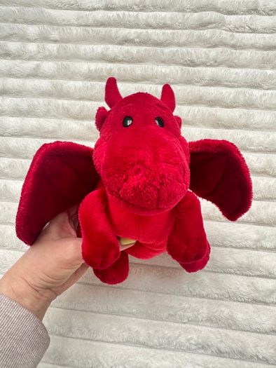 Suki 14444 Dragon Red approx. 18 cm. Plush Used Please see photos