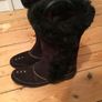 Ladies K Brand Wide fit Suede Boots, Size 7 Image 6