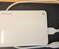 3 TB Toshiba Canvio Connect II portable external hard drive with case