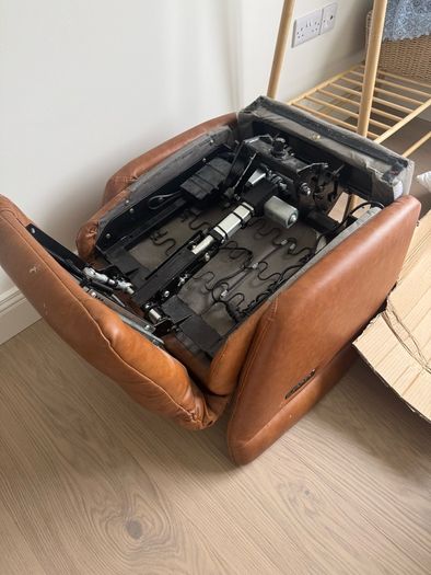 Electric Leather Recliner