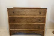 Restored Vintage 3 Drawer Chest of Drawers