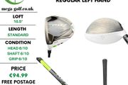 Taylormade RBZ Driver / 10.5 Degree / RBZ Matrix Ozik Xcon-5 Regular / Left Hand