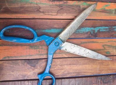 Large Old Tailors Scissors