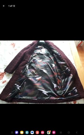 Ted Baker - Nabeli Coat - Deep Burgundy - UK 8 to 10 - BNWT RRP 430