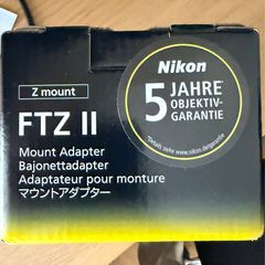 Nikon FTZ II Mount Adapter