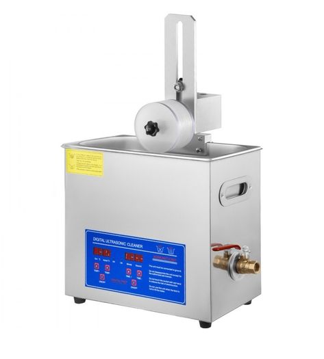 Ultrasonic Vinyl Record Cleaning Machine 6L Complete Set Drying Rack  -  Brand New