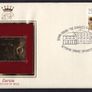 1982 Great Britain Death Centenary of Charles Darwin Commemorative stamps with Gold Replica Stamp First Day Cover (FDC) Image 5