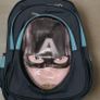 Marvel Captain America 3D Childrens Bag Black Image 3