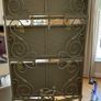 Cast iron foldable shelving unit - folds flat Image 2