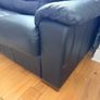 Leather Couch High Quality (Black) Image 7
