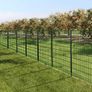 Garden Home 1M X 25M Green Wire Mesh Fencing RAL6005 PVC Coated 100 x 75mm Mesh Size 2.2mm Wire Diameter Galvanized Wire Fence Roll Poultry Netting Chicken Wire Hardware Cloth (FREE POSTAGE) Image 4