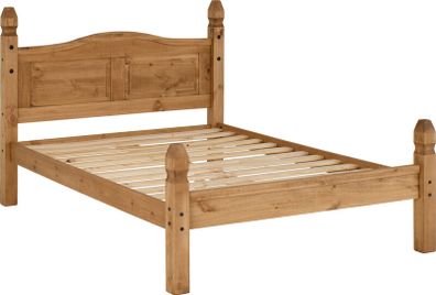 Corona 4'6" Bed High Foot End