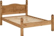 Corona 4'6" Bed High Foot End