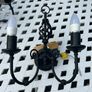 Black ironwork light fittings Image 3