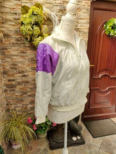 Vintage 90s Etirel shell track top  Size 6