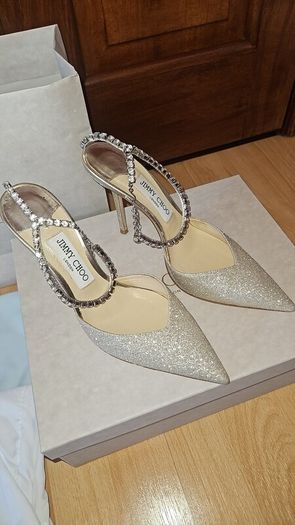 Jimmy Choo Bridal Shoes size 6 UK 39