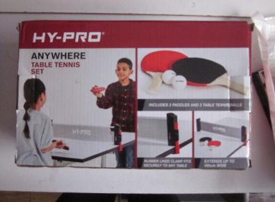 Portable HY-PRO Table Tennis Set New