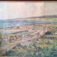 J H Craig Print of The Rosses Coast. Donegal.