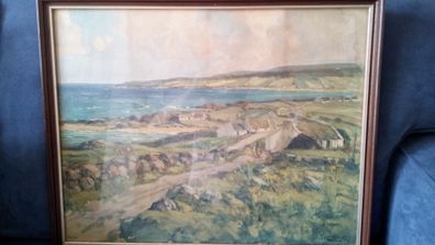J H Craig Print of The Rosses Coast. Donegal.