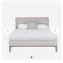 Double oak bed frame and respa spinal supreme mattress Image 4