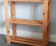 Storage shelf | Bookshelf | Shelving unit | Freestanding display unit | 3-Tier storage rack